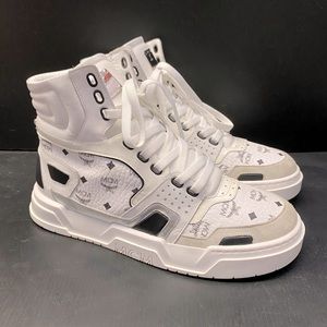 MCM Skyward High Top Sneakers Men’s Sz 8 (41) RARE EXCELLENT CONDITION